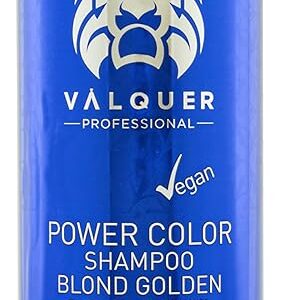 VALQUER POWER COLOR SHAMPOO GOLDEN BLONDE 400 ML
