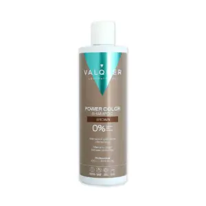 VALQUER POWER COLOR SHAMPOO BROWN 400 ML